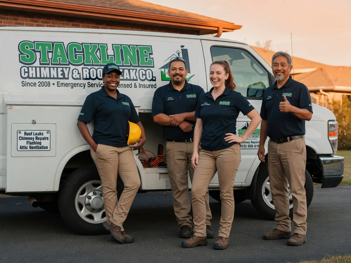 Chimney flashing repair company in Tovey, IL